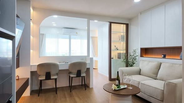 ขายคอนโดรีโนเวทใหม่ เชียงใหม่ | ชมดอยคอนโด (ตึกเหลี่ยม) ชั้น 10 วิวเมือง ใกล้นิมมาน 