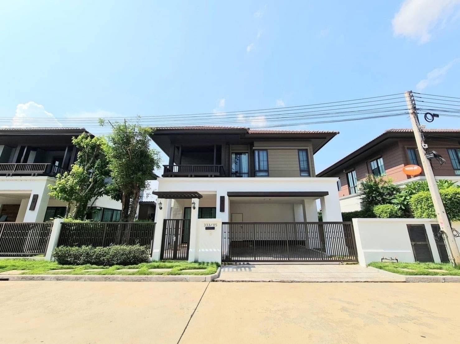 บ้านเดี่ยวหรูพร้อมอยู่ โครงการเศรษฐสิริ สันทราย
