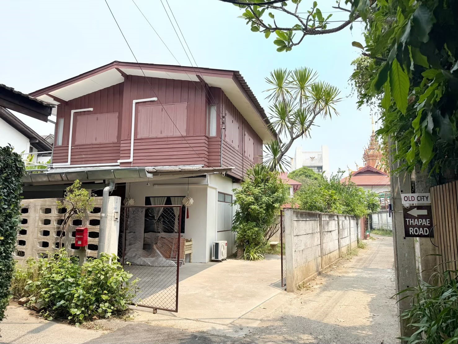ที่พัก Airbnb ทำเลทองกลางท่าแพ