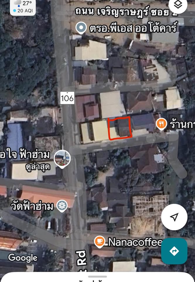 ให้เช่า บ้านเดี่ยว ช้างคลาน-วัดเกต ถนนเจริญราษฎร์ วัดเกต ใกล้วัดเกต เข้าเมืองง่าย - Photo 5