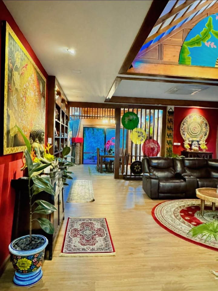 ให้เช่า พลูวิลล่า สันกำแพง-ดอยสะเก็ด หมู่บ้านเวียงดอย บ้านหรู เป็นส่วนตัว