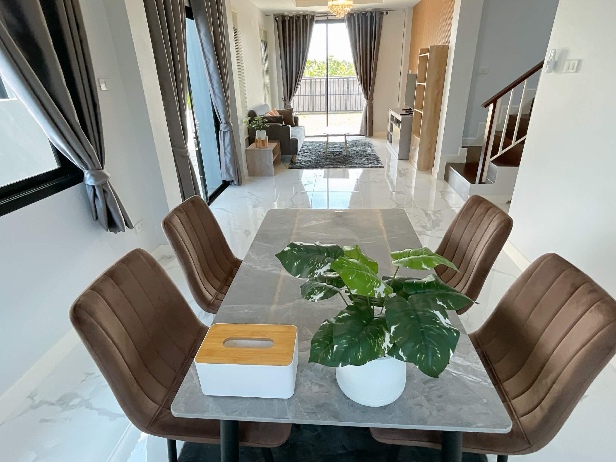 ให้เช่า บ้านเดี่ยว สันทราย หนองจ๊อม โครงการน่าอยู่ เดินทางสะดวก