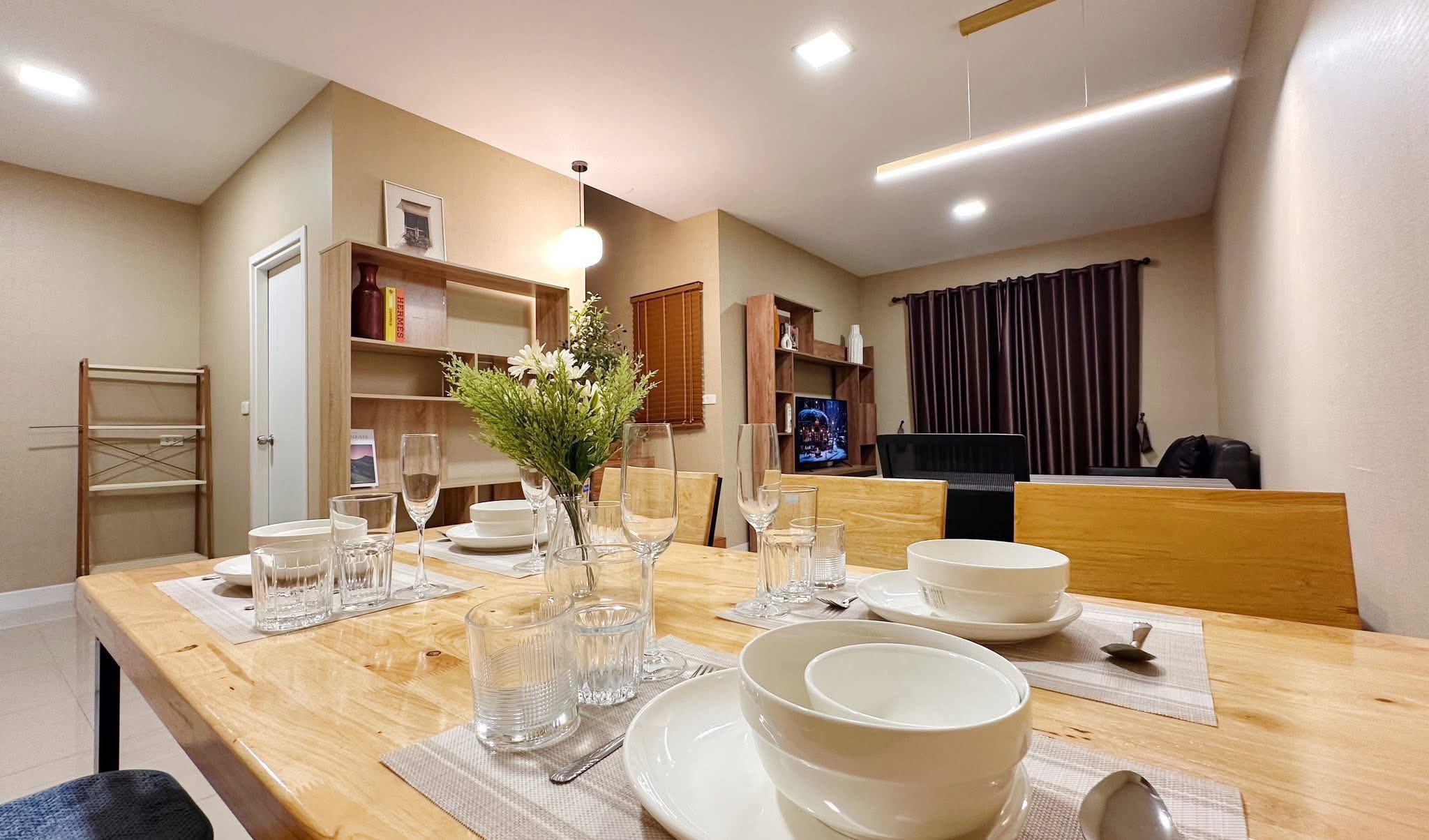 ปล่อยเช่าทาวน์โฮม 2 ชั้น ในโครงการ พฤกษาวิลล์ 95 บิ๊กซี-ดอนจั่น ใกล้โรงเรียนนานชาติ Unity , ABS , ACIS , วารีเชียงใหม่ - Photo 3