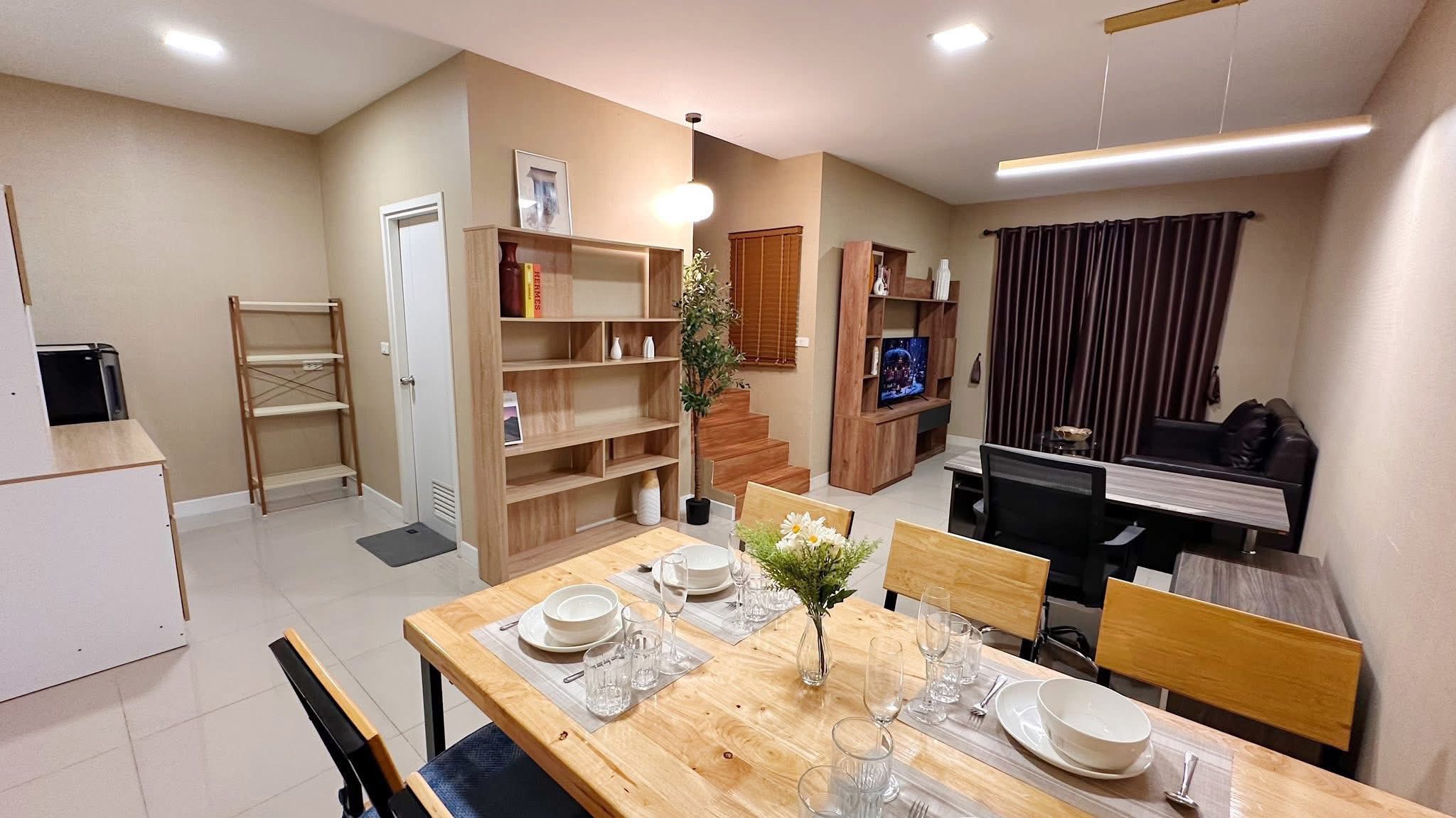ปล่อยเช่าทาวน์โฮม 2 ชั้น ในโครงการ พฤกษาวิลล์ 95 บิ๊กซี-ดอนจั่น ใกล้โรงเรียนนานชาติ Unity , ABS , ACIS , วารีเชียงใหม่ - Photo 5